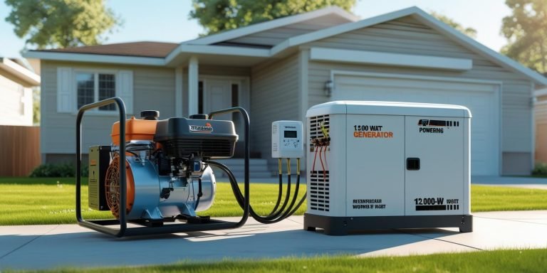 Will a 12,000 Watt Generator Run a House