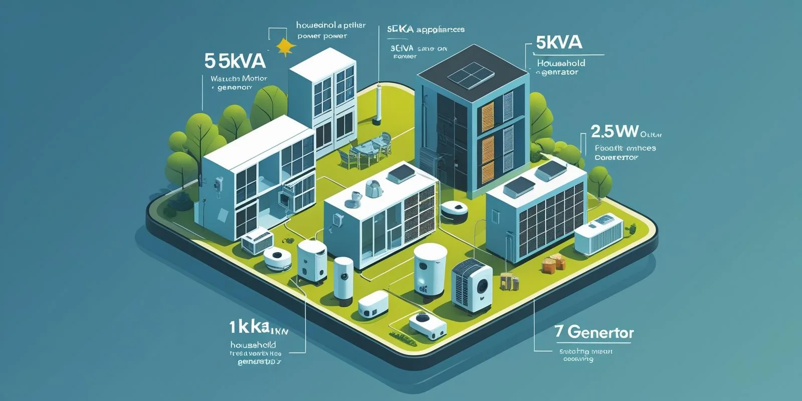 What Can a 5KVA Generator Power