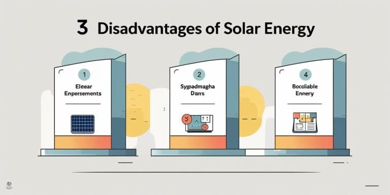 3 Disadvantages of Solar Energy