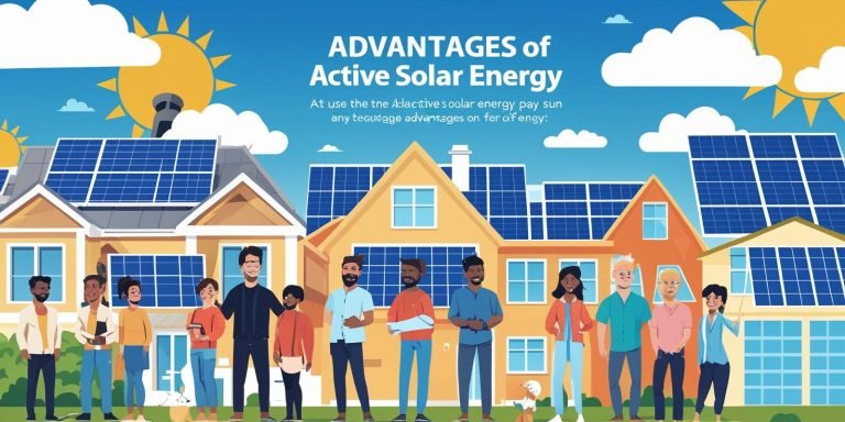 Active Solar Energy Advantages