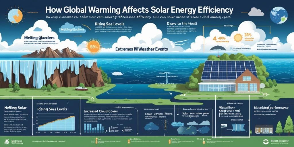 How Does Global Warming Affect Solar Energy Efficiency?