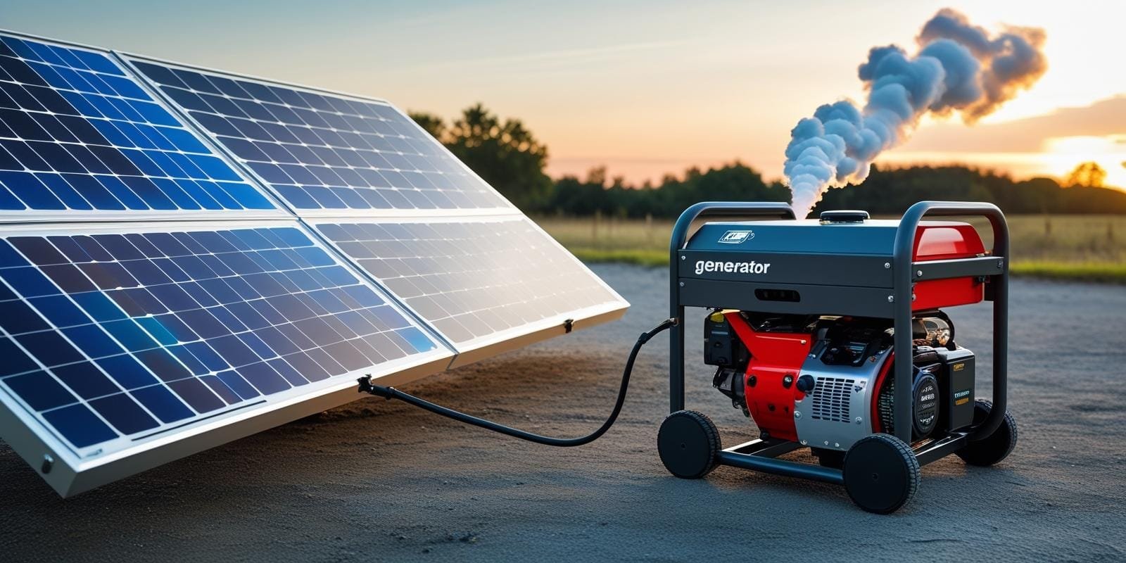 Solar Generator Vs Gas Generator