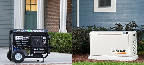 Portable Vs Standby Generator