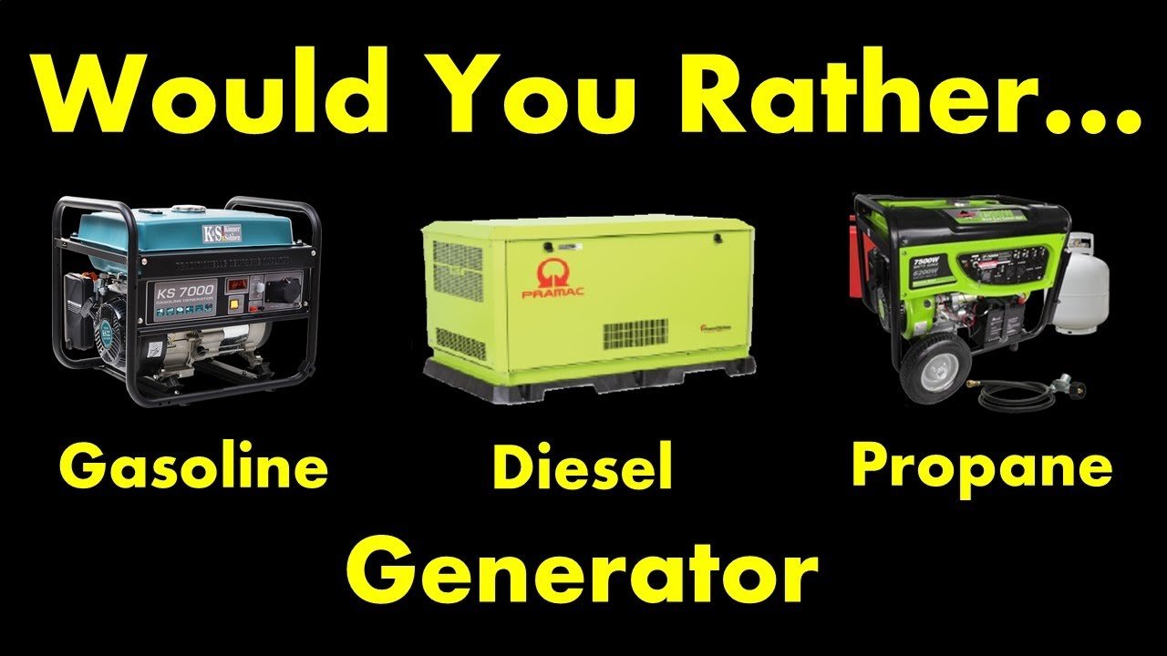 Propane Vs Diesel Generator