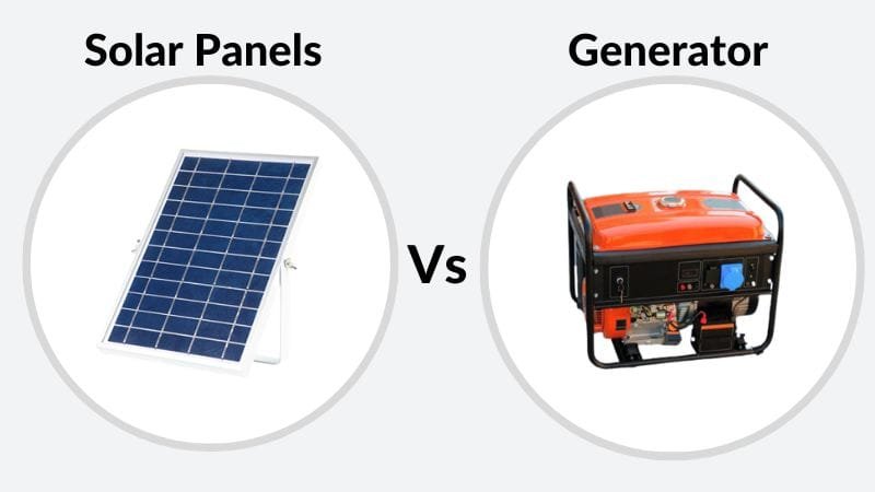 Solar Panel Vs Generator
