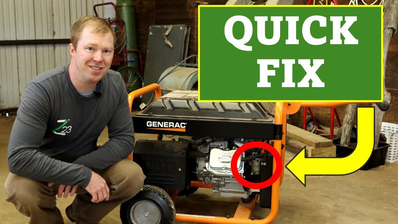 Generator Doesn'T Start