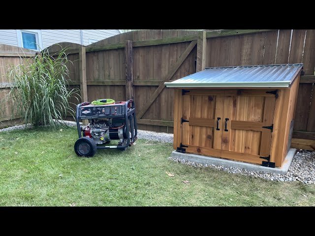 Generator Shed Ideas