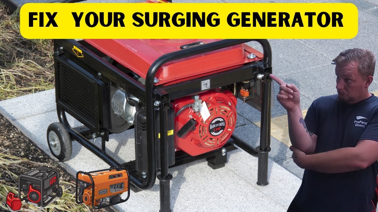 Generator Sounds Like Its Surging