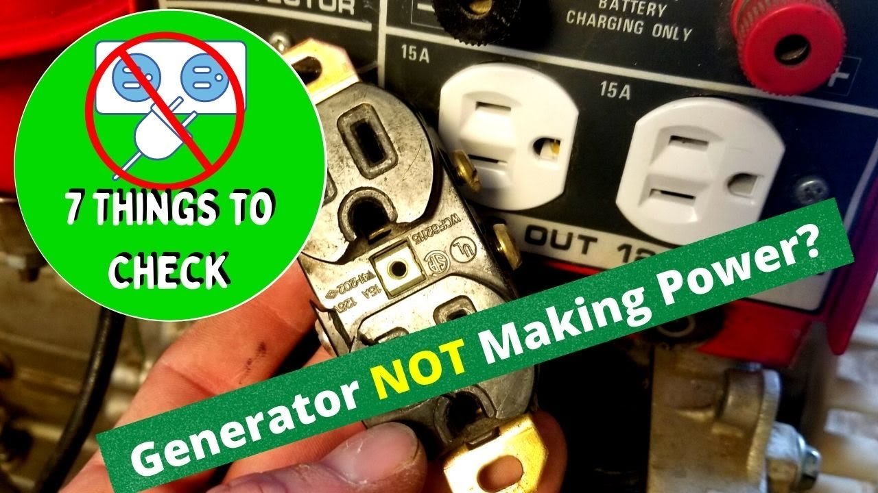 Generator Stopped Producing Power