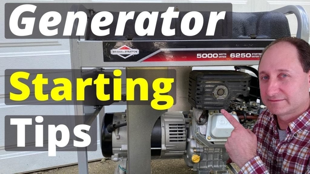 Generator Struggling to Start: Troubleshooting Made Easy