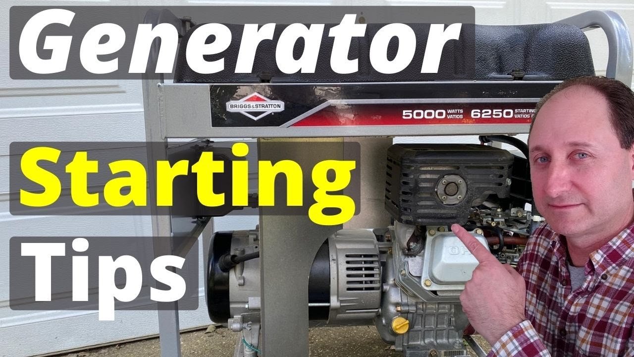 Generator Struggling to Start
