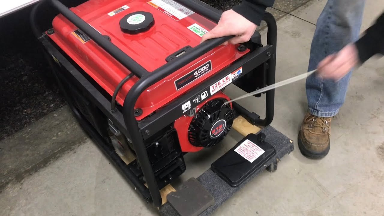 Generator Won'T Start After Sitting
