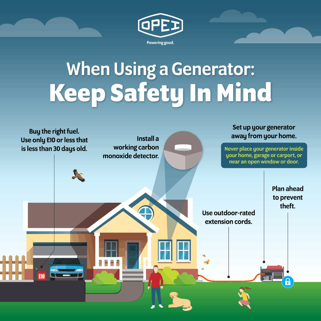 How To Safely Operate A Generator In Home