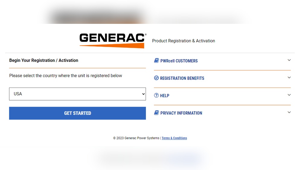 Generac Activation