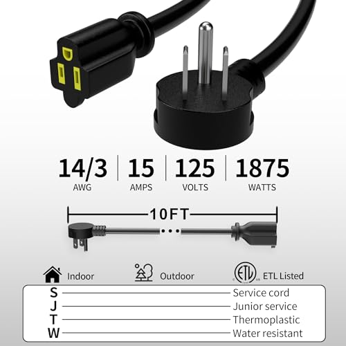 Best 10 Gauge Extension Cord For Refrigerator
