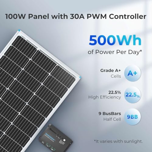 Best 100 Watt Solar Panel Kit For Rv
