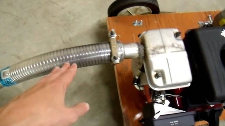 Adding A Muffler To A Generator