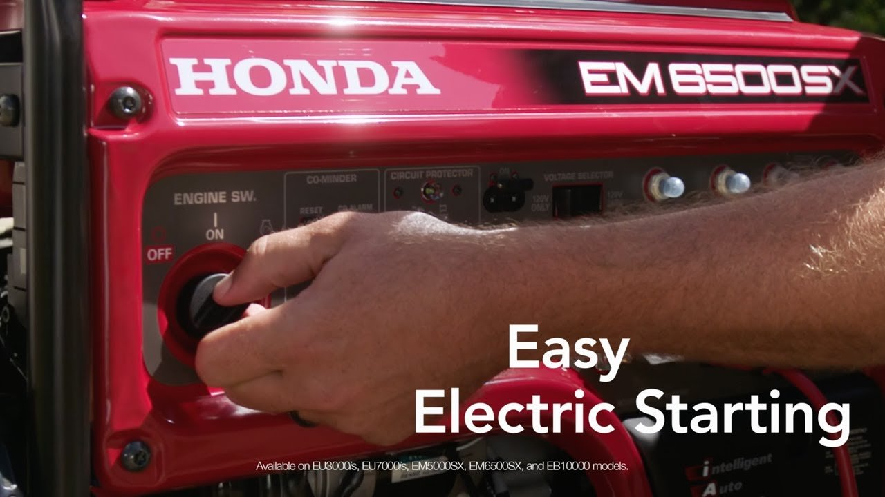 How To Start A Honda Generator