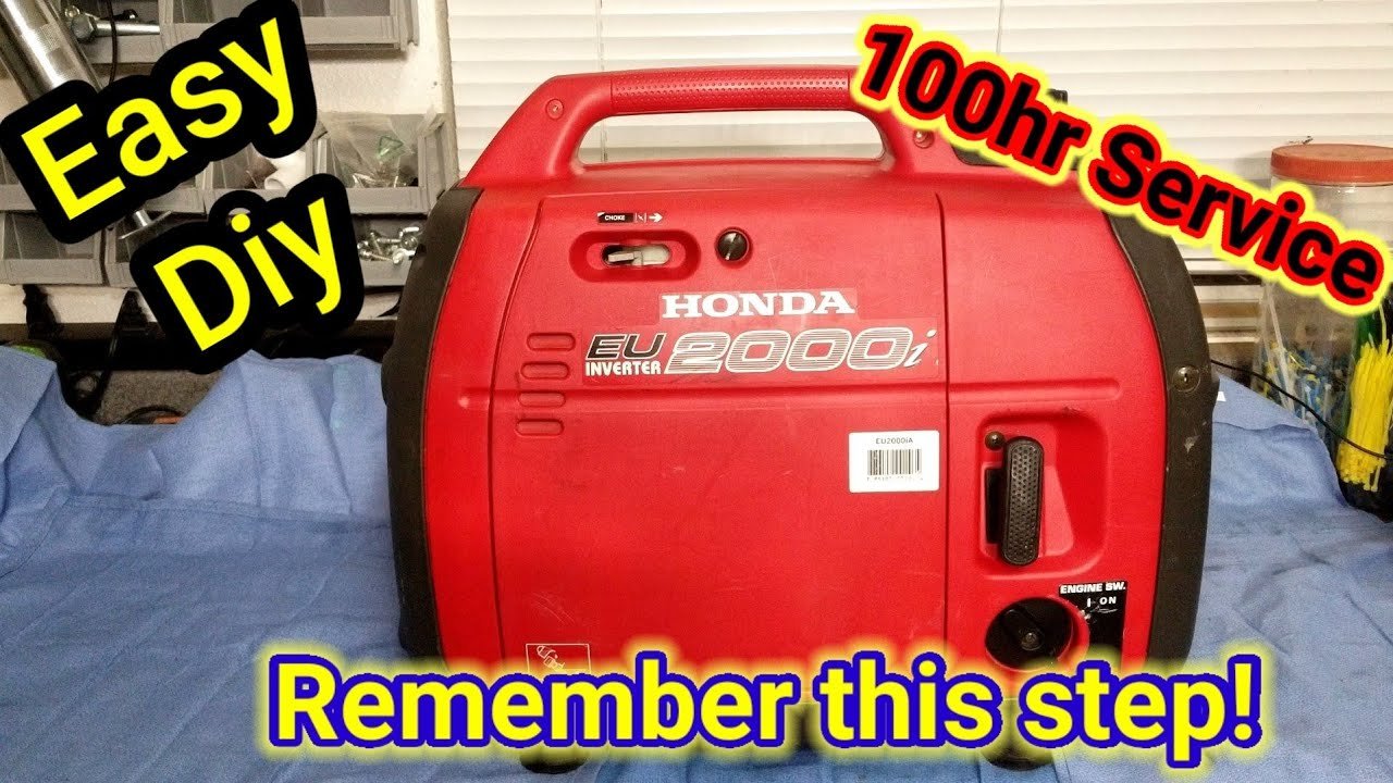 How Much Oil Does A Honda 2000 Generator Take