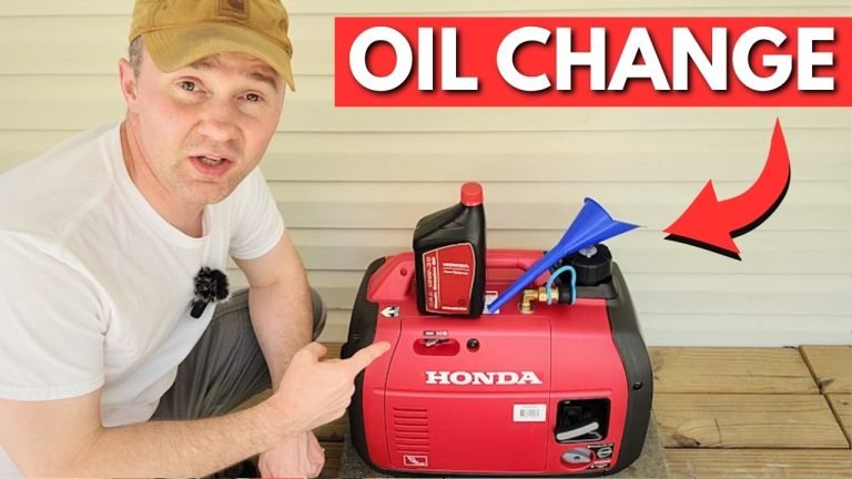 How Much Oil For Honda 2200 Generator
