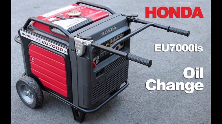How Often To Change Oil In Honda Generator