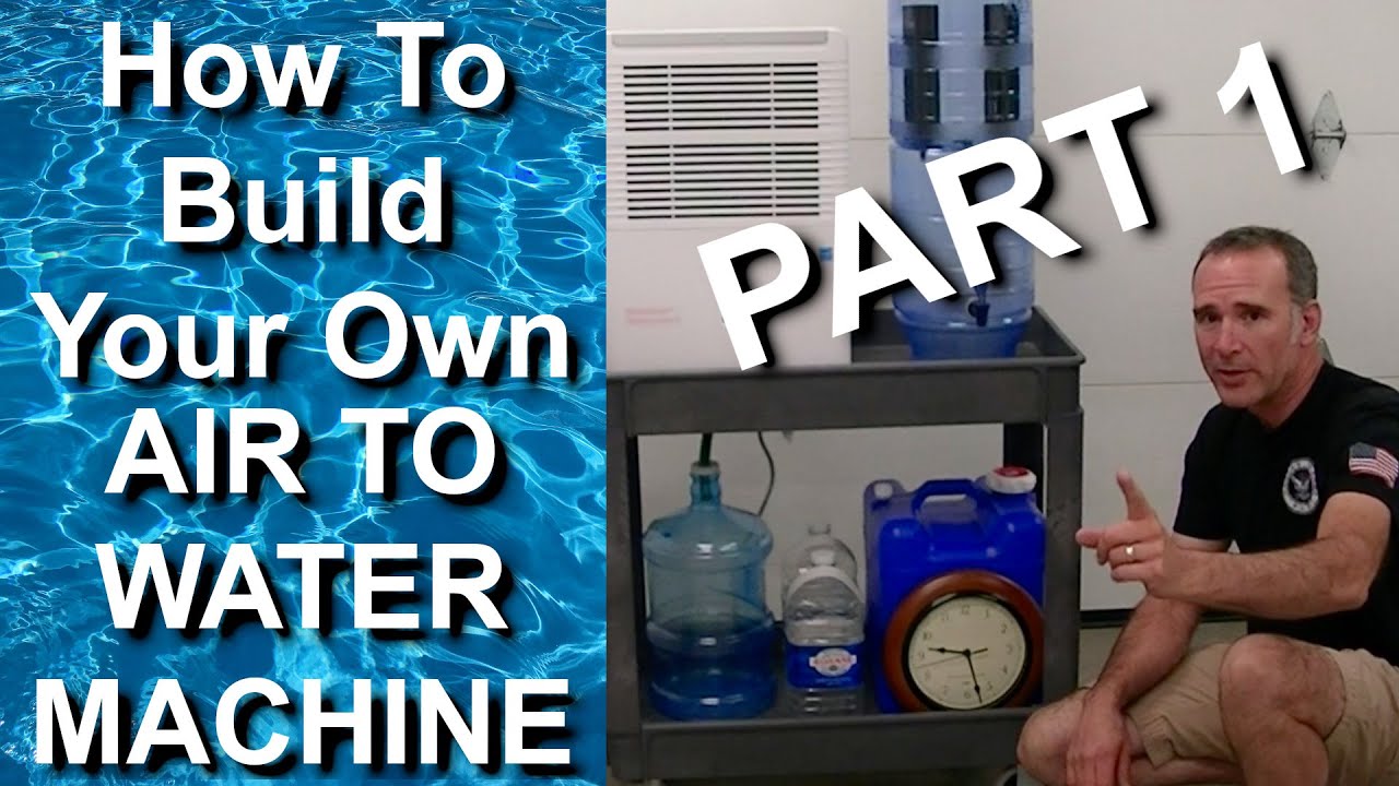 How To Make Atmospheric Water Generator