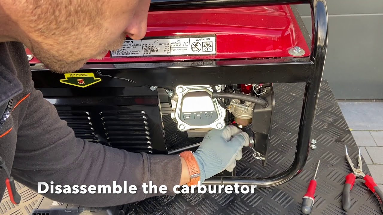 How To Clean Generator Carb