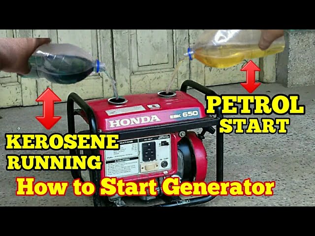 How Do You Start A Honda Generator