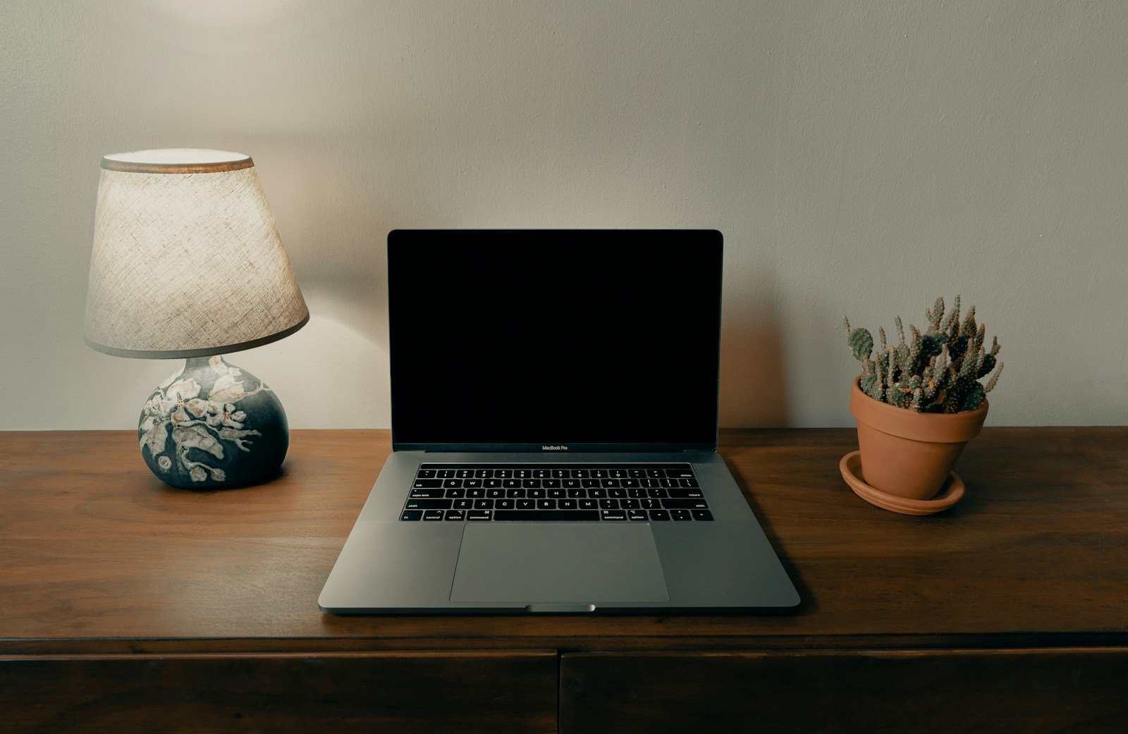 Home-office equipment illustrating essential-load planning for a Jackery backup system; not a product photograph