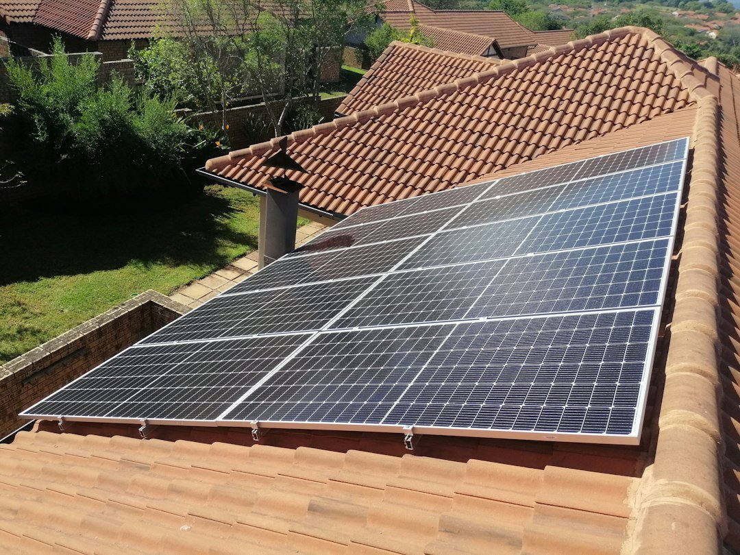 Solar power system equipment illustrating how a home solar inverter converts electricity for household use