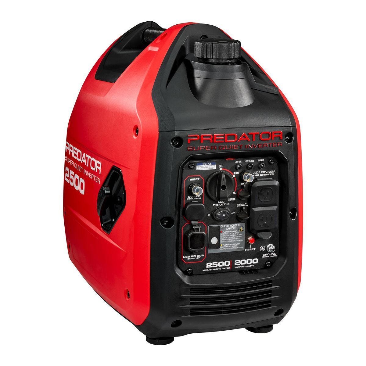 Predator 2500 inverter generator, Harbor Freight item 72010