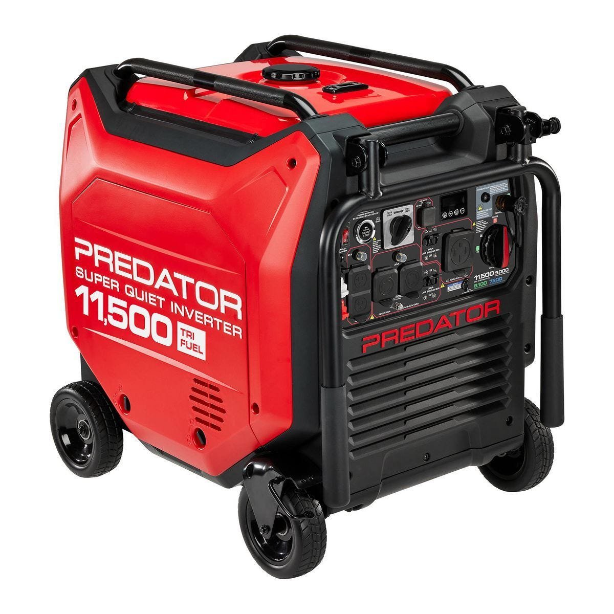 Predator 11500 tri-fuel inverter generator, Harbor Freight item 72614