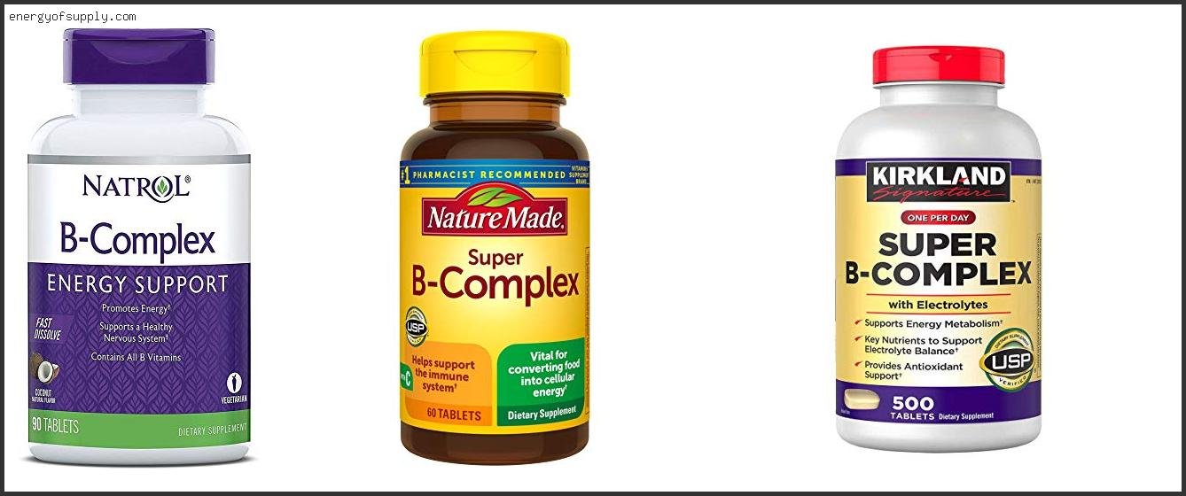 The Best B Complex Tablet Of The Year Best B Complex Tablet