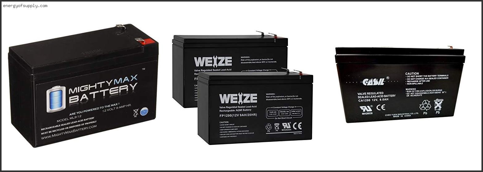 Best 12v 9ah Battery