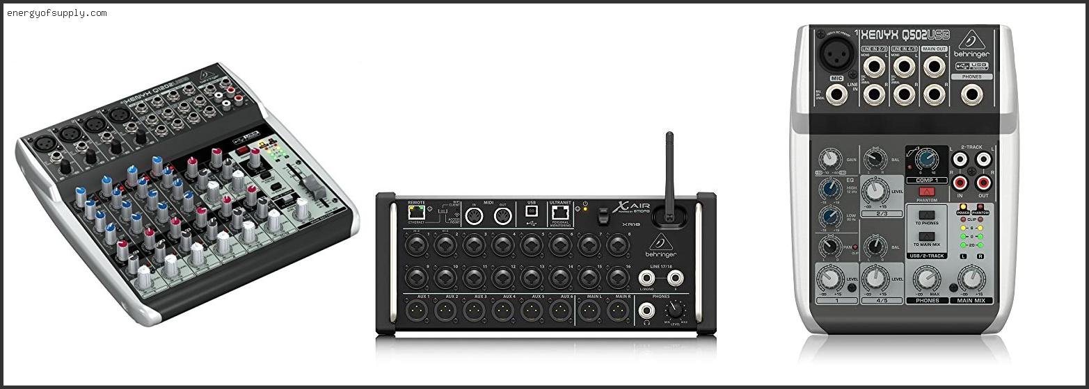 The Best Behringer Mixer Of The Year