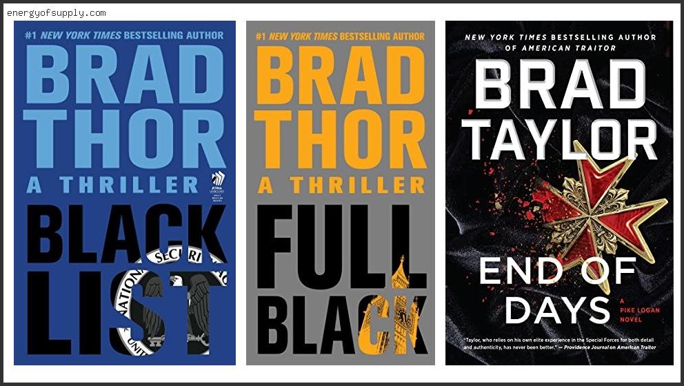 The Best Brad Thor Books Of The Year
