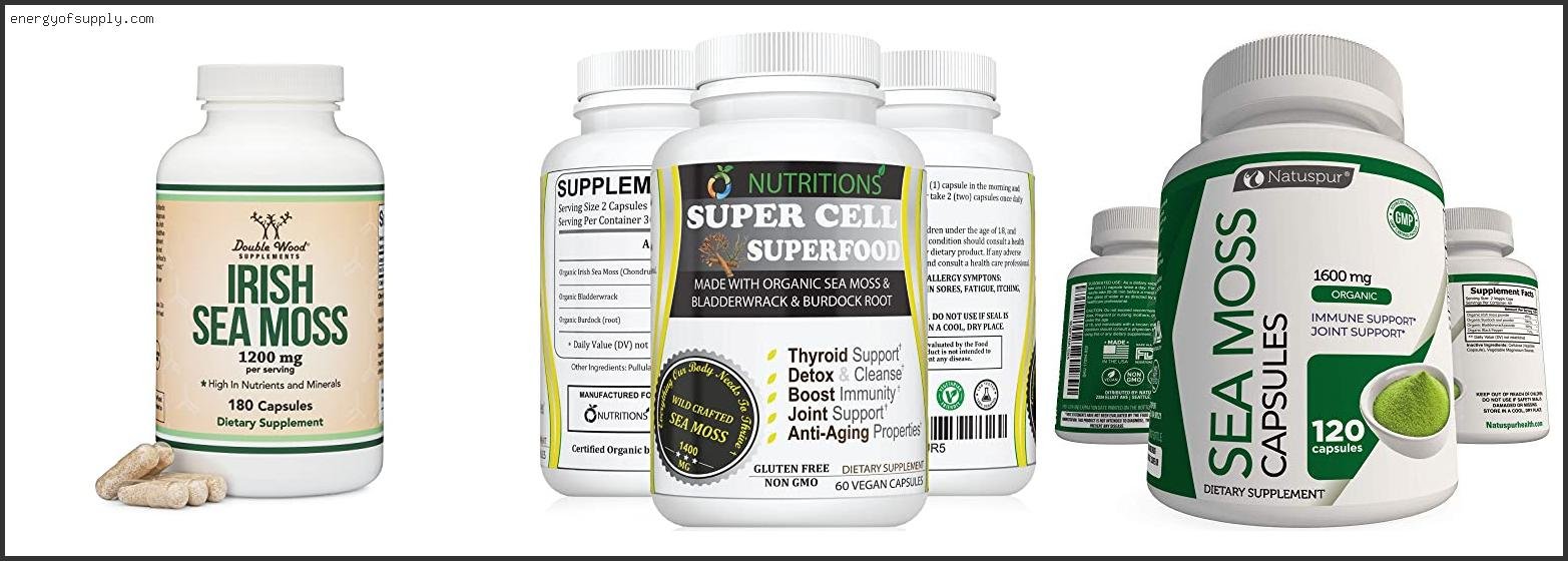 The Best Brand Of Sea Moss Capsules Of The Year Best Brand Of Sea Moss Capsules