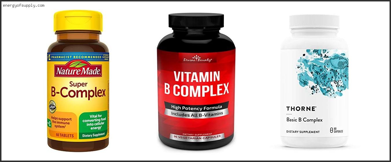The Best Brand Vitamin B Complex Of The Year Best Brand Vitamin B Complex