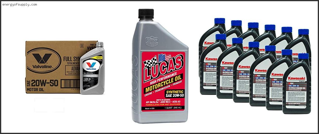 The Best 20w50 Synthetic Oil Of The Year