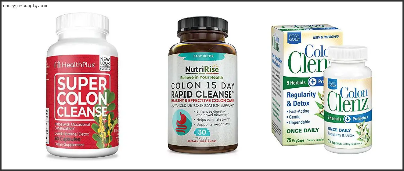 Best Colon Cleanse Pills