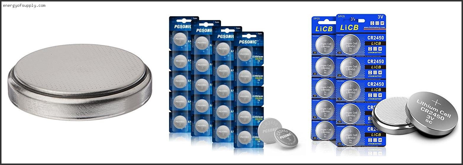 Top 10 Best Cr2450 Battery ( Review & Buying Guide ) Best Cr2450 Battery