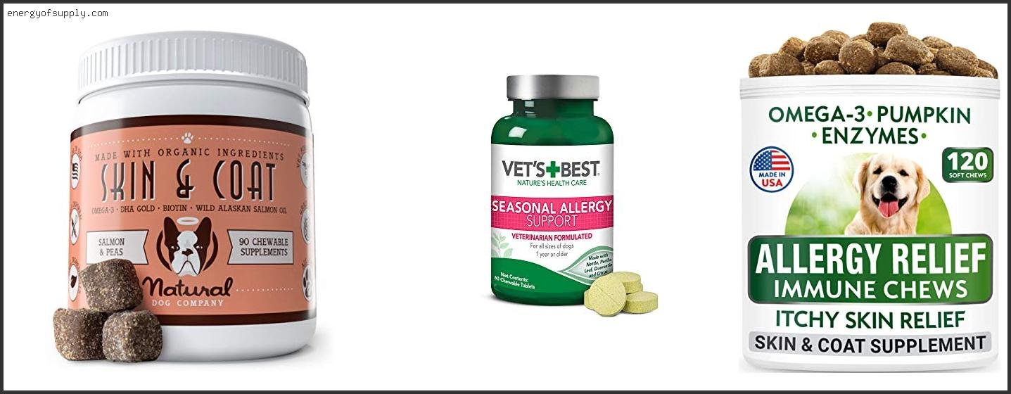Top 10 Best Dog Allergy Supplement ( Review & Buying Guide ) Best Dog Allergy Supplement