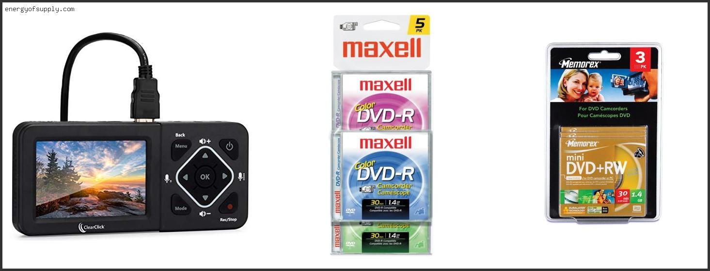 Top 10 Best Dvd Camcorder ( Review & Buying Guide ) Best Dvd Camcorder