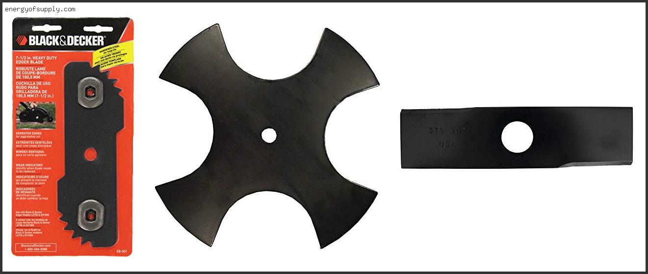 Best Edger Blade