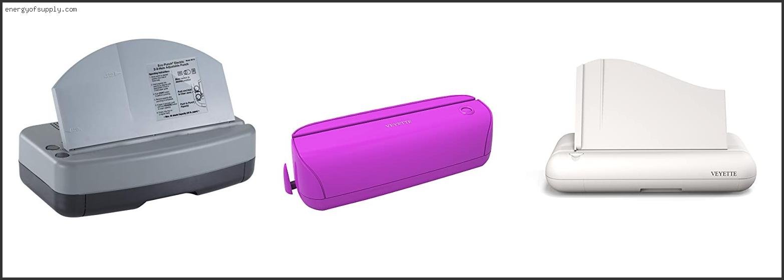 Top 10 Best Electric Hole Puncher ( Review & Buying Guide ) Best Electric Hole Puncher