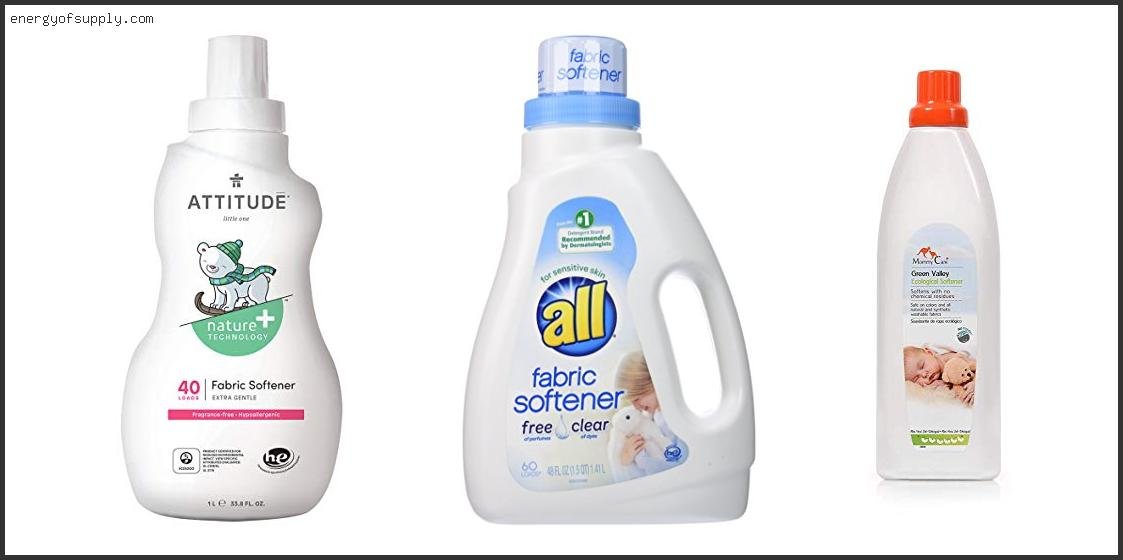 Best Fabric Softener For Babies With Sensitive Skin