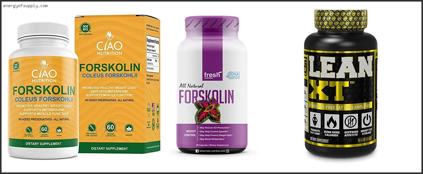 Top 10 Best Forskolin For Weight Loss ( Review & Buying Guide )