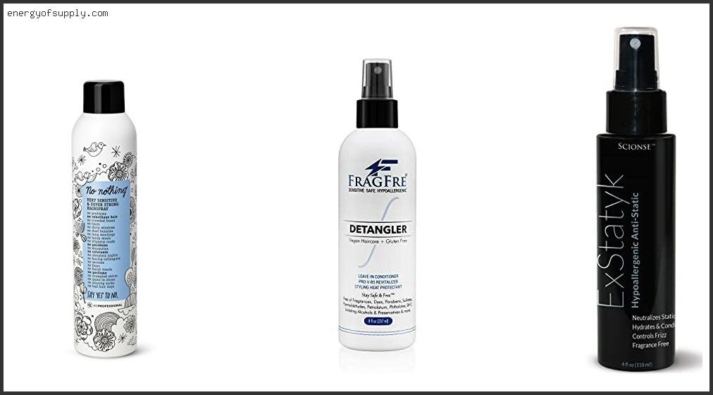 Top 10 Best Fragrance Free Hair Spray ( Review & Buying Guide ) Best Fragrance Free Hair Spray