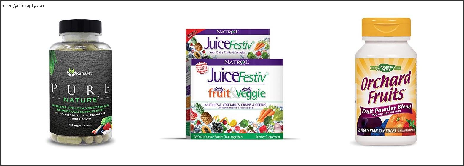 Top 10 Best Fruit Supplements ( Review & Buying Guide ) Best Fruit Supplements
