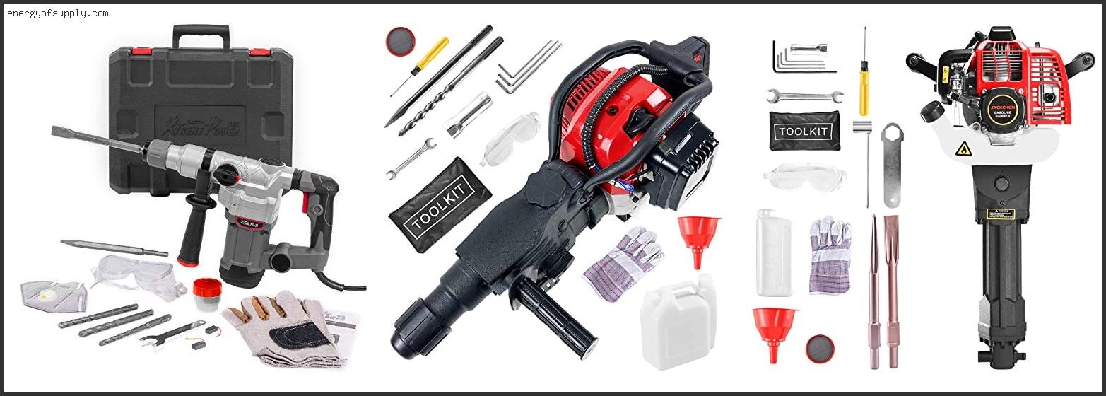 Best Gas Powered Jackhammer